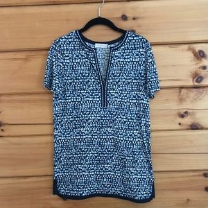 Tory Burch linen jersey tunic